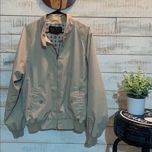 Vintage Eddie Bauer Cream Bomber Jacket